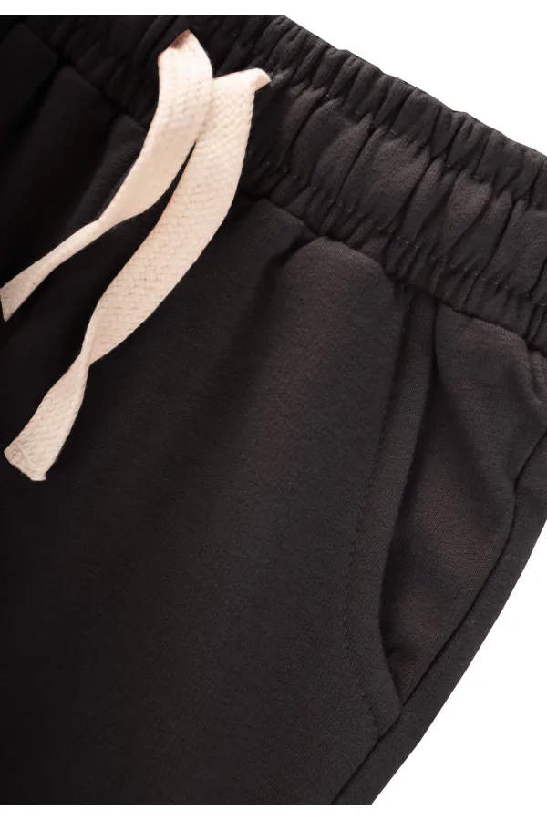 Cepli Eşofman 1-9 Yaş Siyah