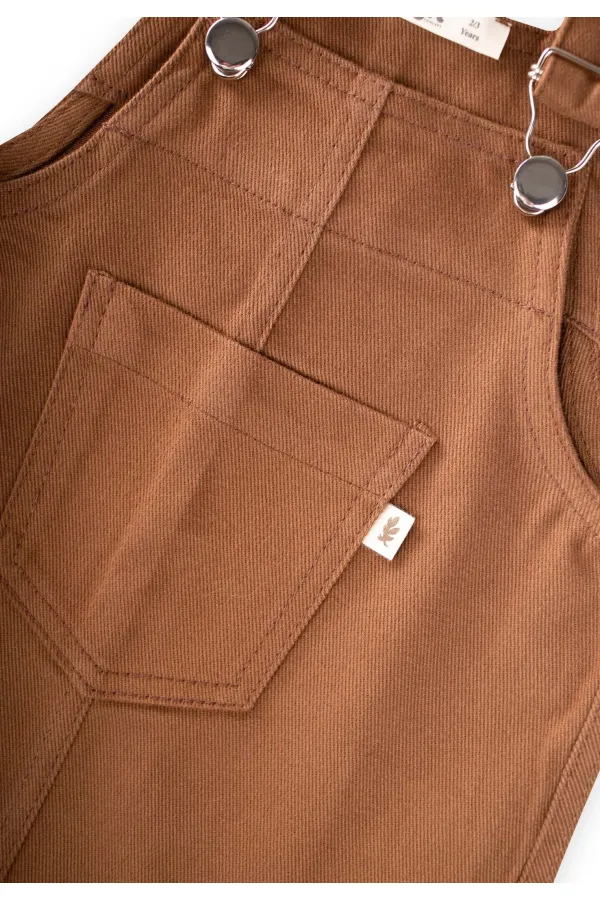 Gabardin Jile 2-7 Yaş Kahve