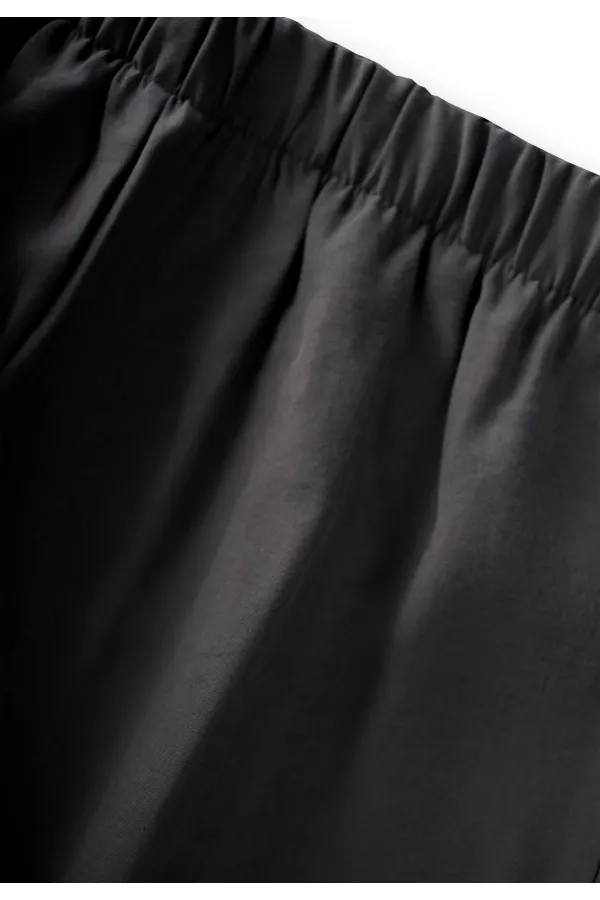 Mevsimlik Modal Pantolon 8-12 Yaş Siyah