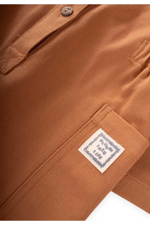 Gabardin Tulum 2-7 Yaş Taba