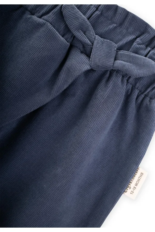 Pantalon Shalwar pour bébé 0-3 ans Bleu marine