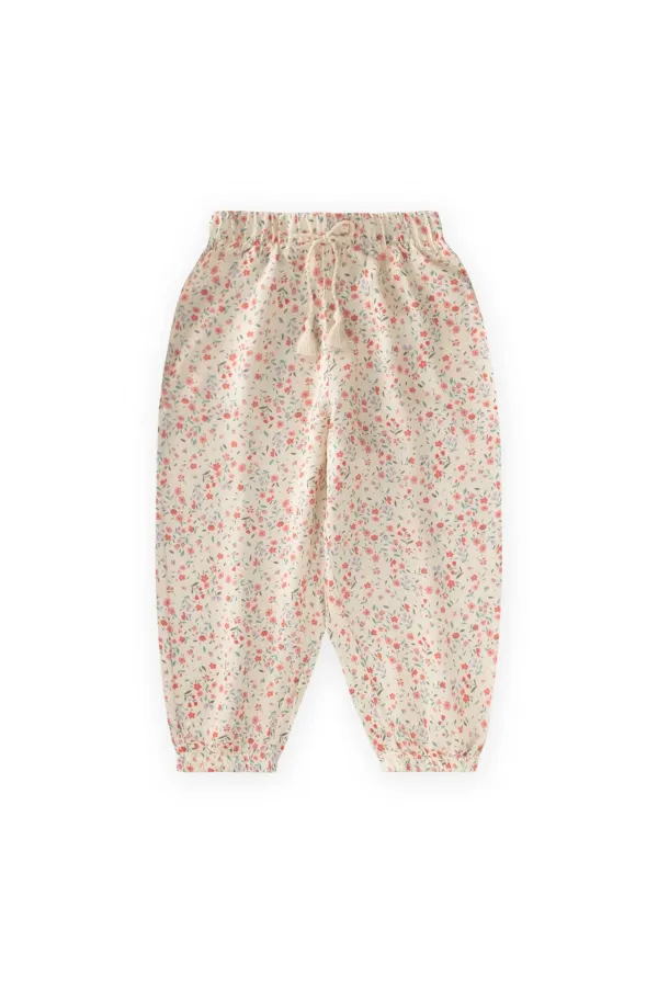 Pantalon en viscose à motifs, 2-10 ans, motif floral frais