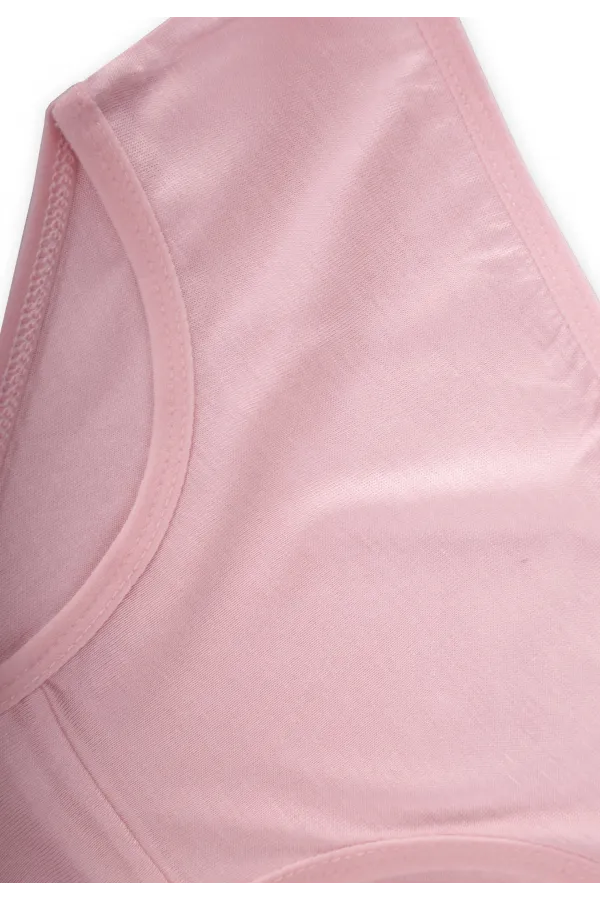 İkili Biyeli Slip Külot  2-9 Yaş Pembe