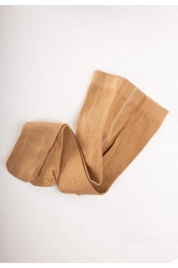 Children's Plain Tights 1-13 Years Light Brown