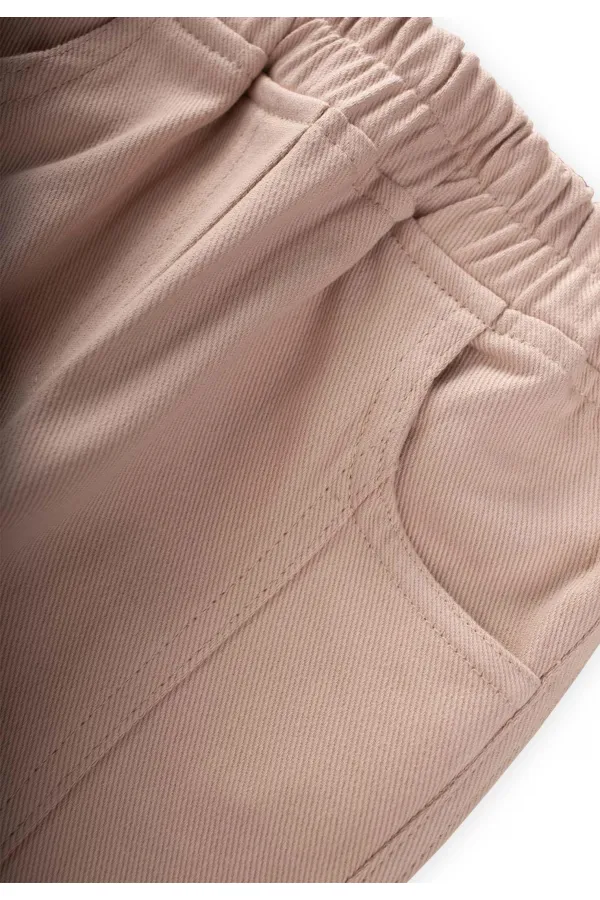 Pantalon en gabardine beige 2-7 ans