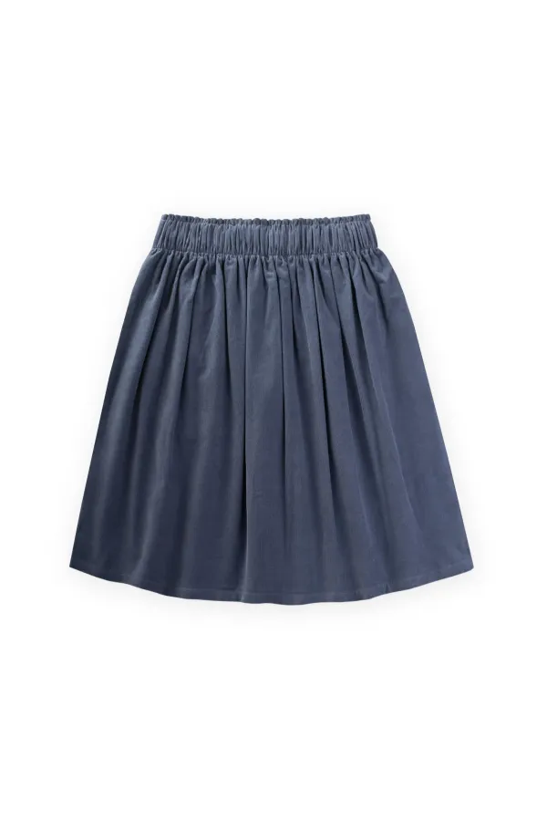 Jupe bleu marine 4-12 ans