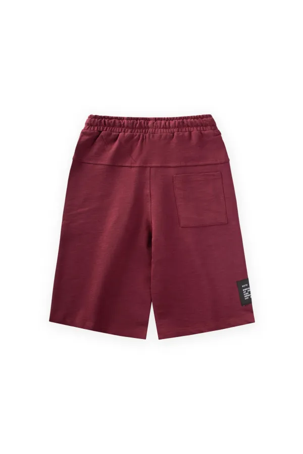 Pocket Capri 8-12 Years Claret Red