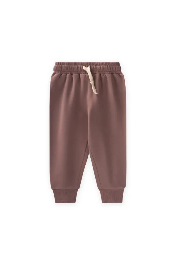 Survêtement basique 1-5 ans, marron