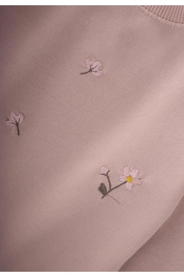 Sweatshirt Set for 1-7 Years Old Powder Pink