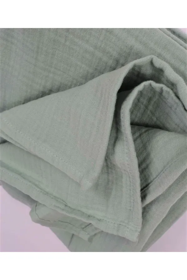 Düz Müslin Battaniye 90x100 cm Mint Yeşil Düz Müslin Battaniye 90x100 cm Mint Yeşil