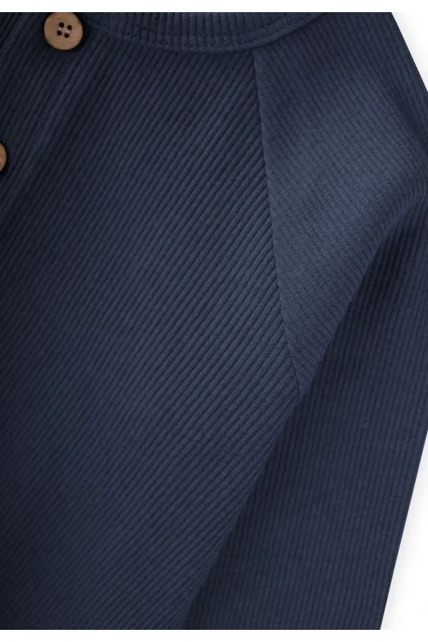 Reglan Kol Patlı Erkek Basıc Takım 1-5 Yaş Lacivert