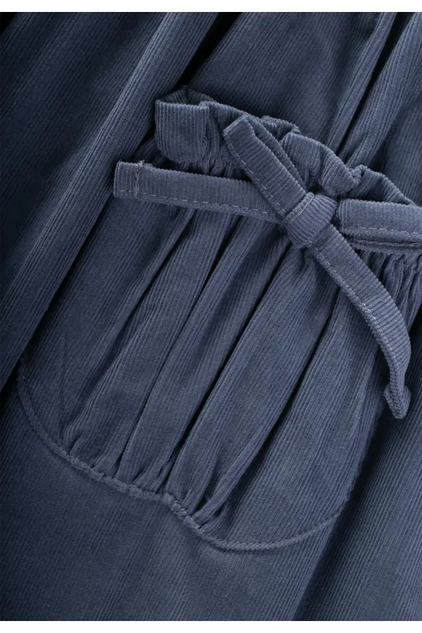 Jupe bleu marine 4-12 ans