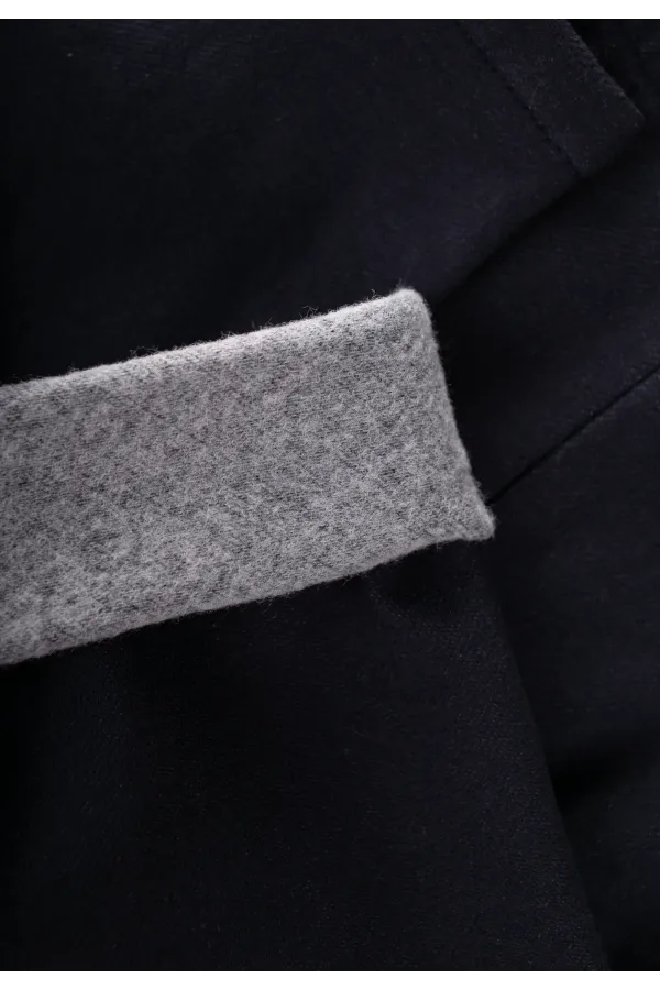 Basic Fleece Leggings, Ages 1-8, Navy Blue