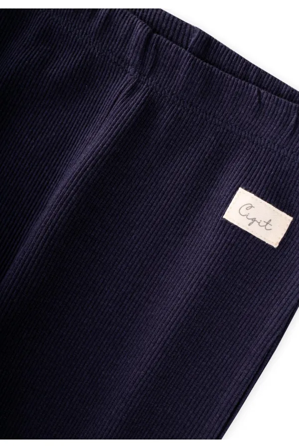 Leggings bleu marine pour enfants de 1 à 5 ans