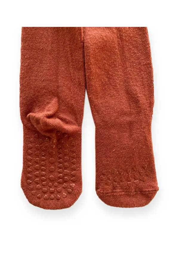 Collants antidérapants et adaptés à la marche à quatre pattes, 6-24 mois, motif carrelage