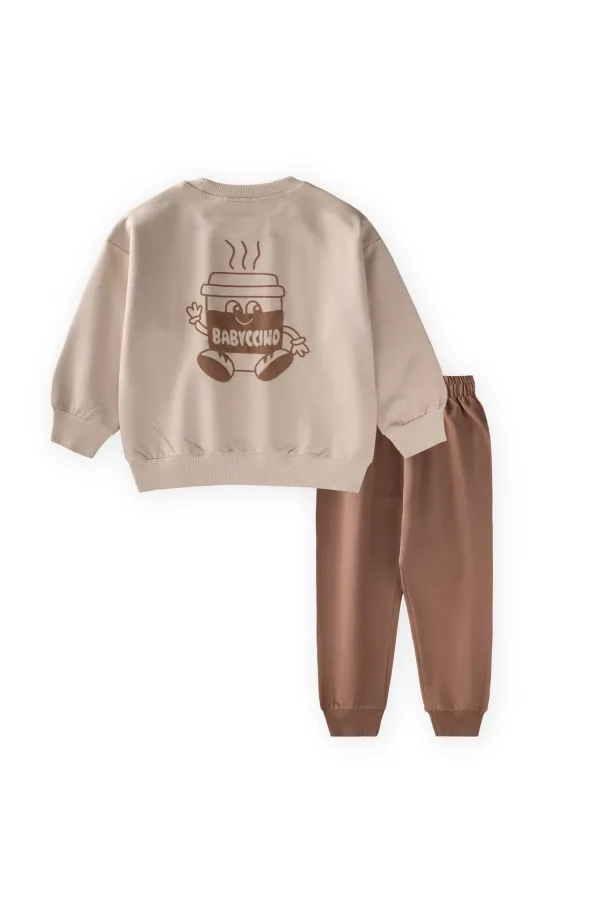 Babyc Chino Print Set 2-7 Years Beige