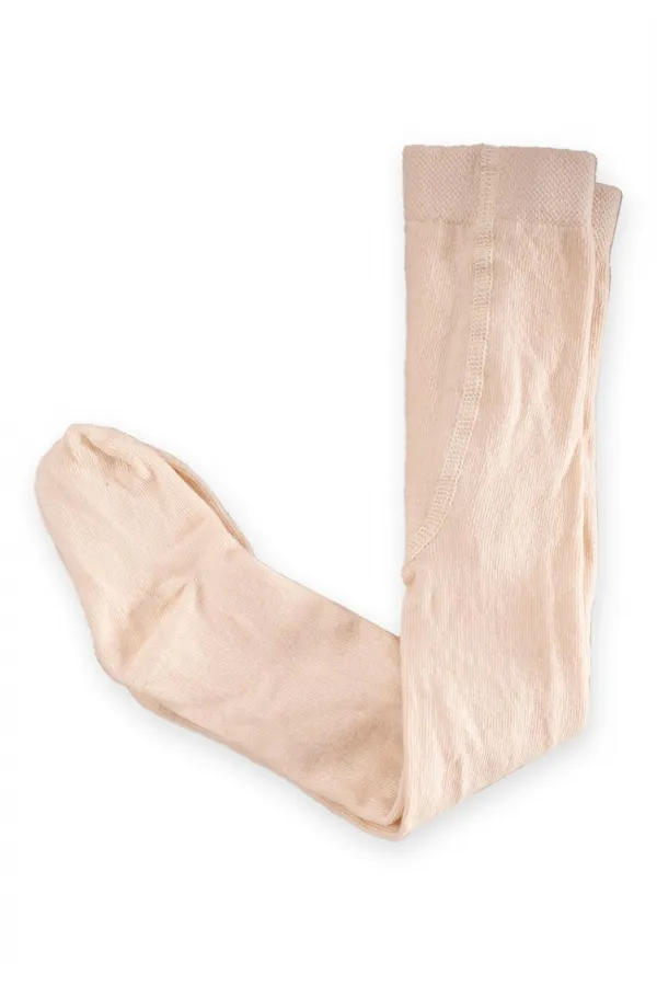 Çocuk Düz Külotlu Çorap 1-13 Yaş Kum