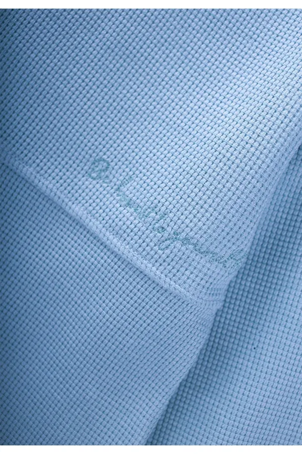 Oversize Waffle Seasonal T-Shirt 2-14 Years Indigo Blue