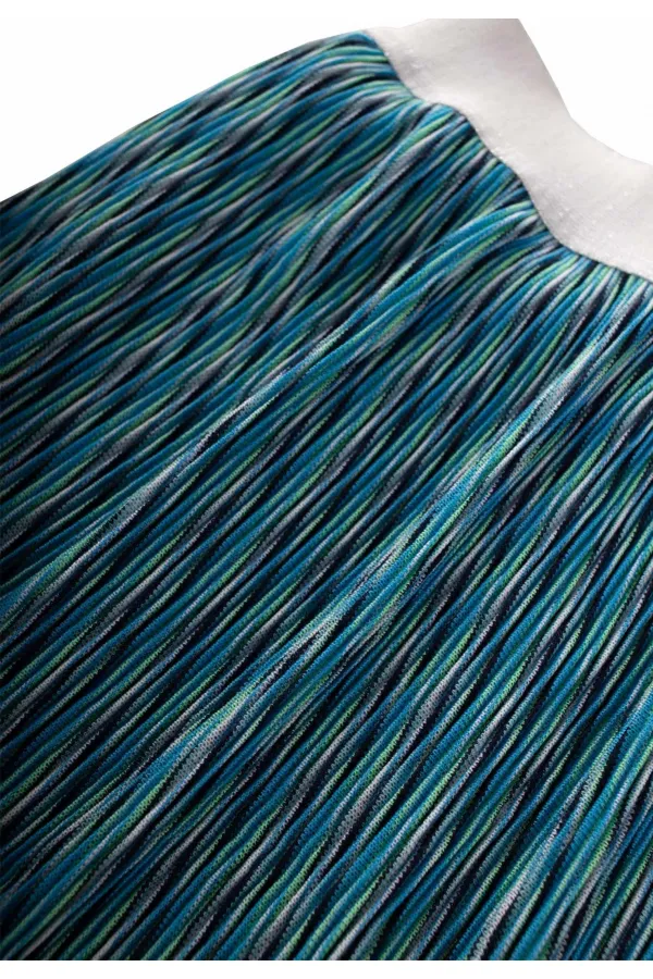 Piliseli Sim Lastik Detaylı Etek 2-7 Yaş Mavi