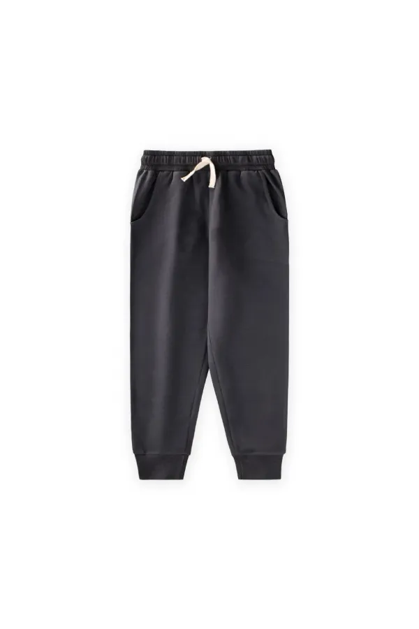 Survêtement à poches, 5-12 ans, anthracite