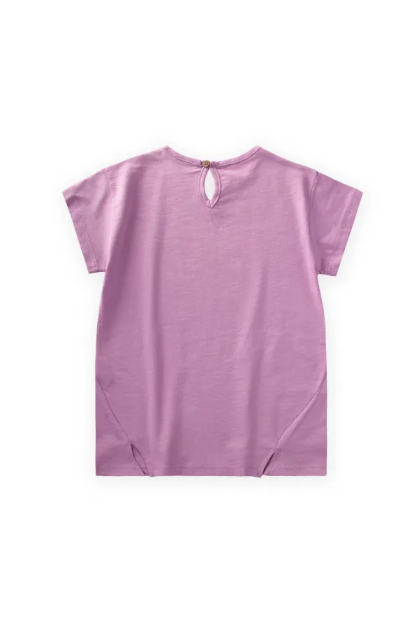 Printed T-Shirt 8-12 Years Lilac