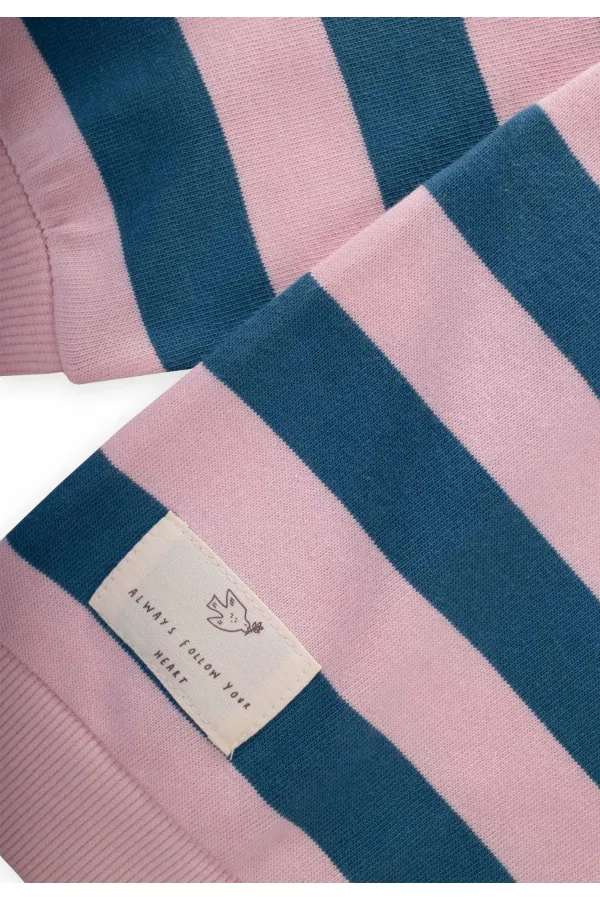 Striped Knit Sweater 2-12 Years Old Blue Powder