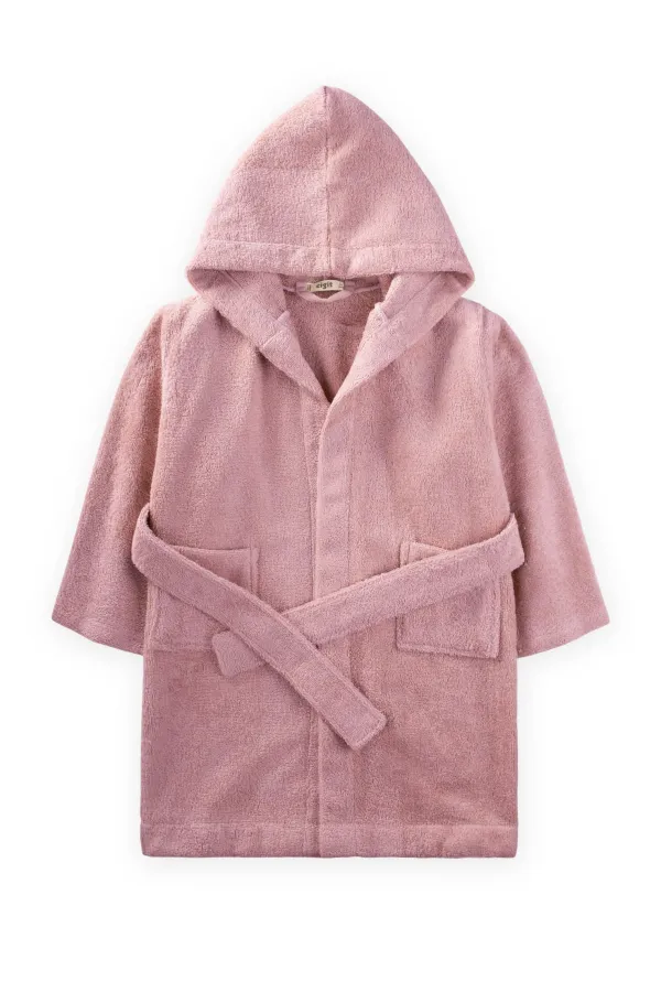 Children's Bathrobe 2-9 Years Old Powder