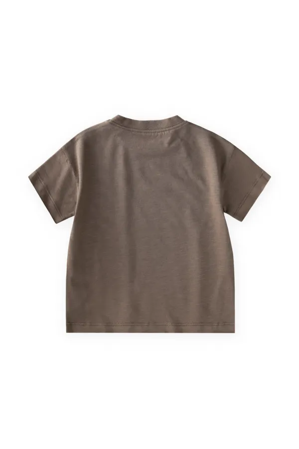 T-Shirt 1-8 Yaş Vizon