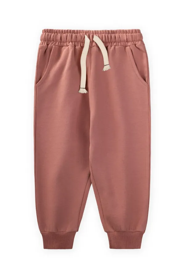 Cepli Eşofman 1-9 Yaş Gül Kurusu