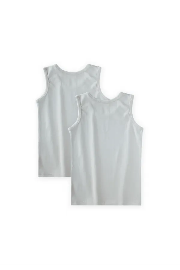 Débardeur deux pièces à larges bretelles pour enfants de 2 à 11 ans