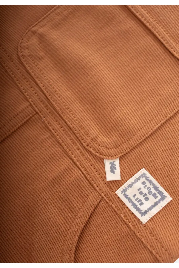 Gabardin Jile 2-7 Yaş Taba