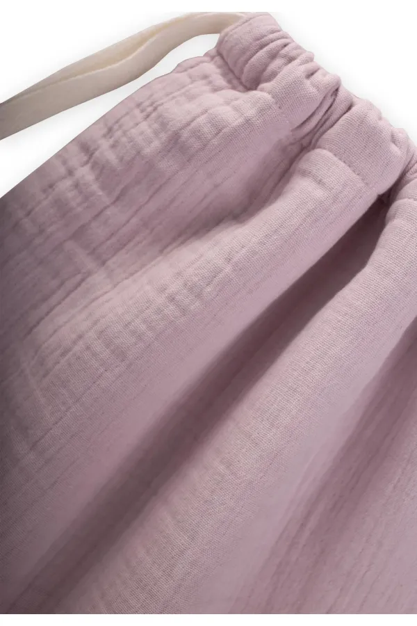 Muslin Children's Backpack 28X30 cm Lilac