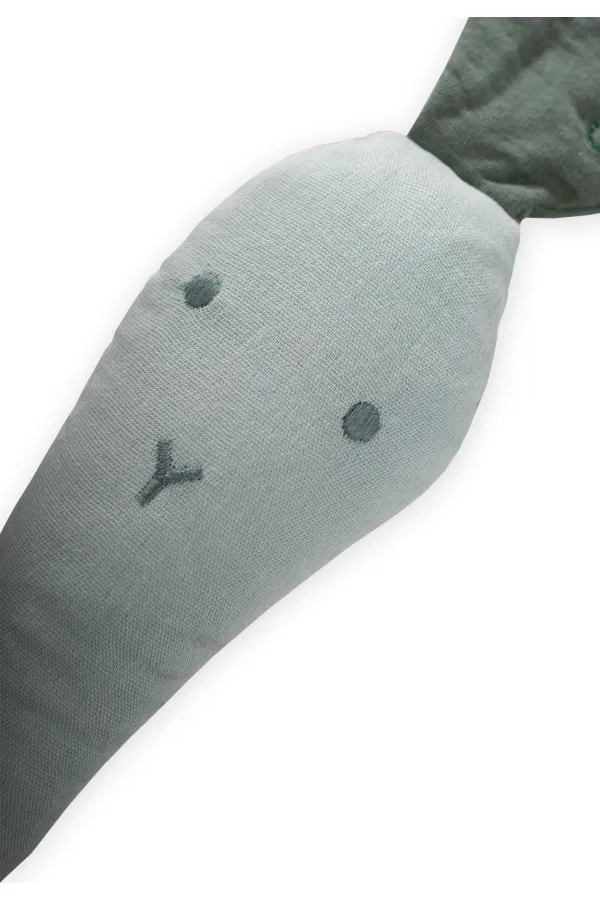 Müslin Çıngıraklı Havuc Oyuncak Mint Yeşili