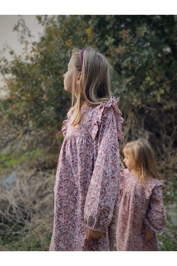 Dress 8-12 Years Old Powder Pink