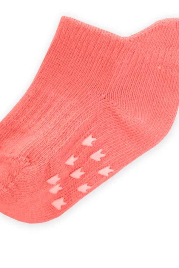 ABS Baskılı Bebe Patik Çorabı 0-4 Yaş Yavruağzı