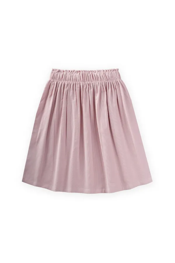 Jupe rose poudré 4-12 ans