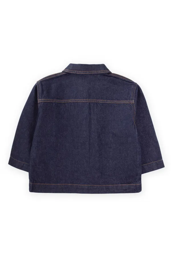 Dark Wash Denim Jacket 2-7 Years Blue