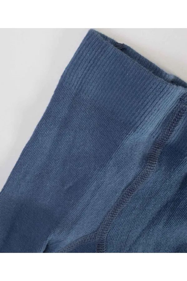 Children's Plain Tights 1-9 Years Indigo Blue