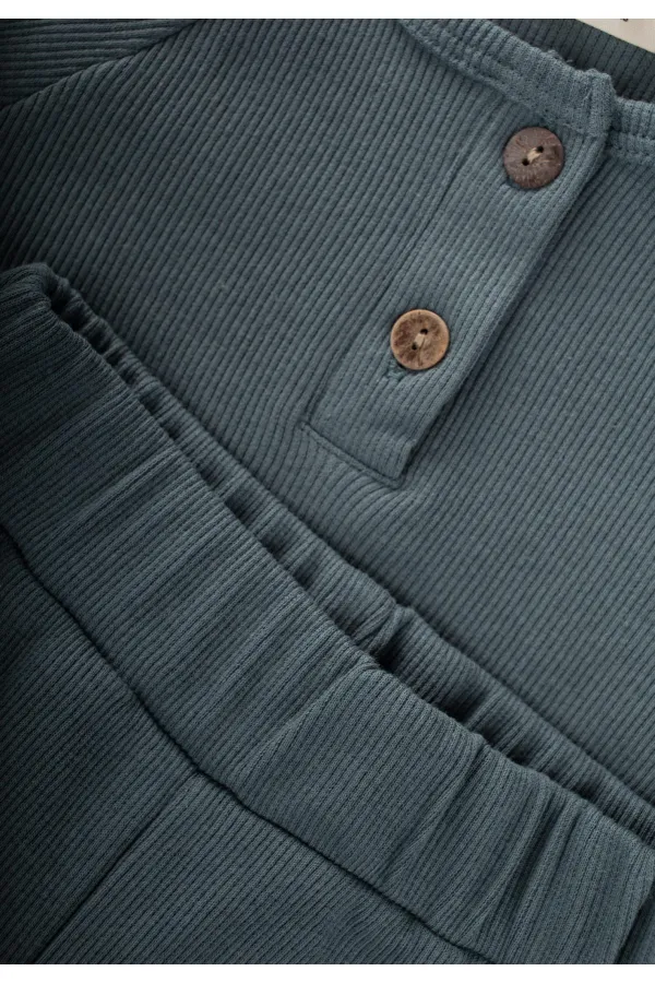 Reglan Kol Patlı Erkek Basıc Takım 1-6 Yaş Çağla Yeşili