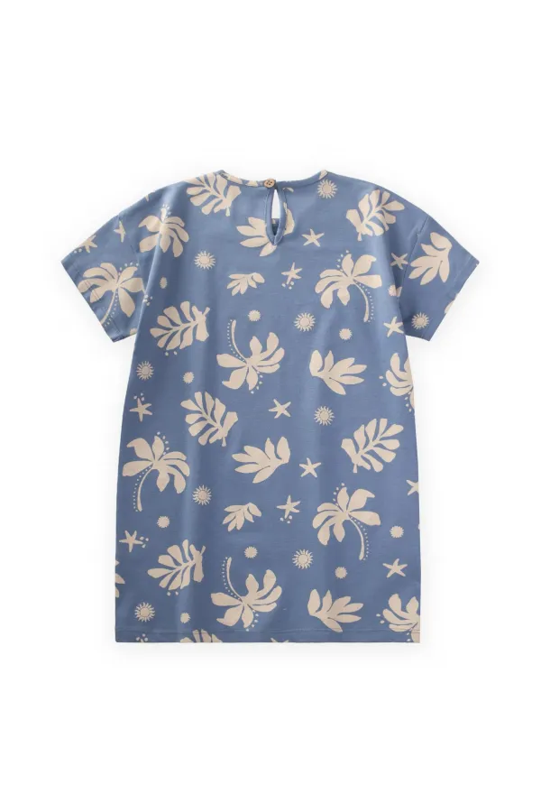Tunic T-Shirt 4-12 Years Blue