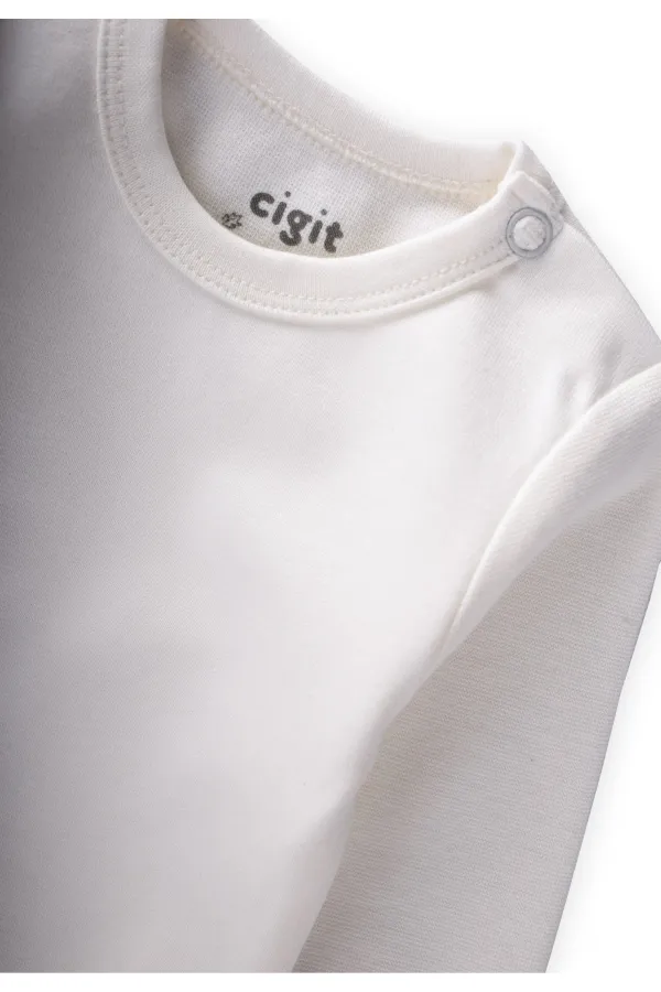 Barboteuse bébé 0-2 ans écru