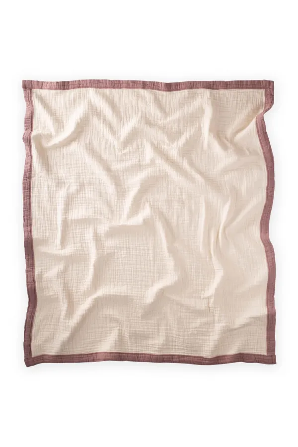 Couverture brute double couche à tuyauterie épaisse 85 x 90 cm en cuivre