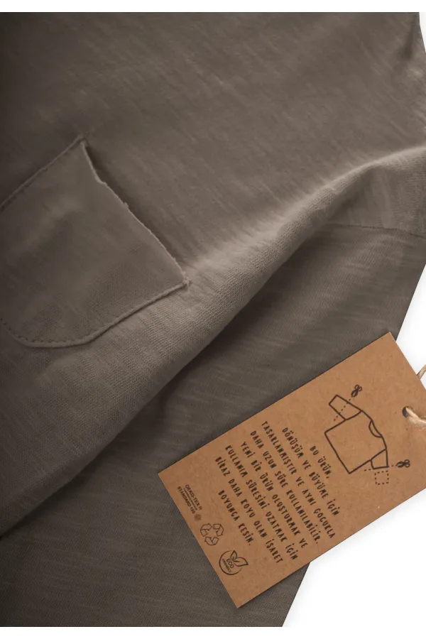 Uzun Kollu Mevsimlik T-Shırt 1-7 Yaş Vizon