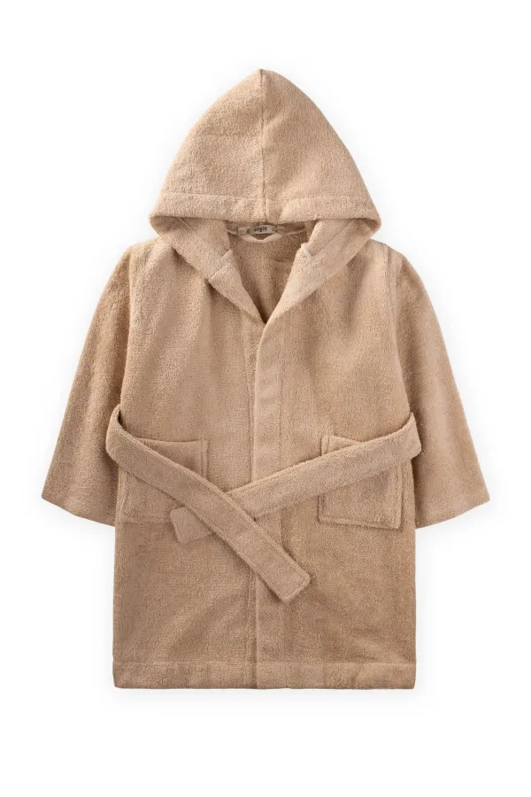 Peignoir enfant 2-11 ans beige