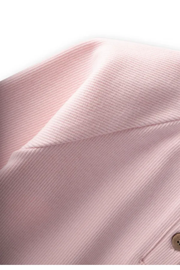 Raglan Sleeve Plaid Basic Set 1-5 Years Old Powder Pink