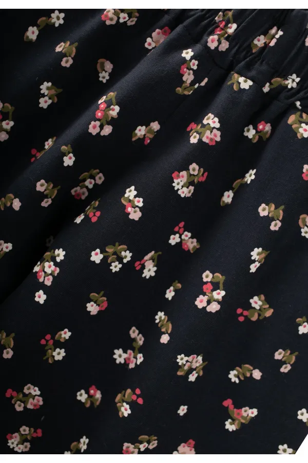 Ribbed Detail T-Shirt Set, Ages 2-8, Coral