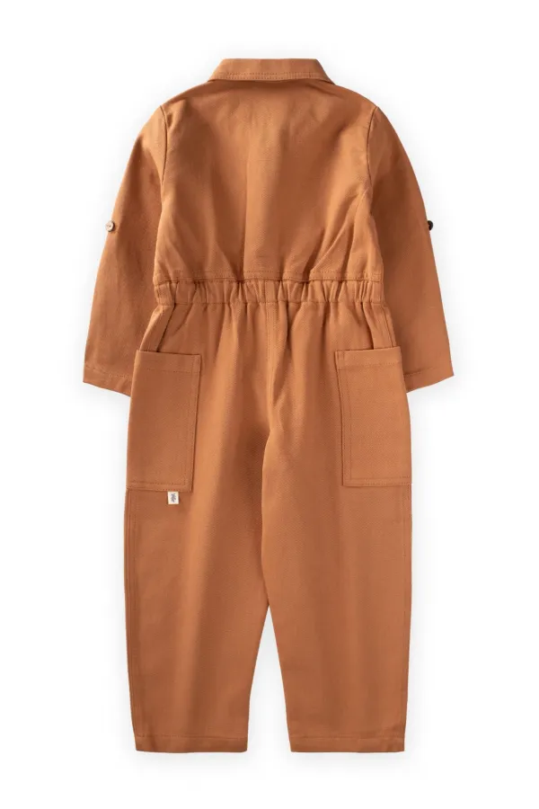 Gabardin Tulum 2-7 Yaş Taba
