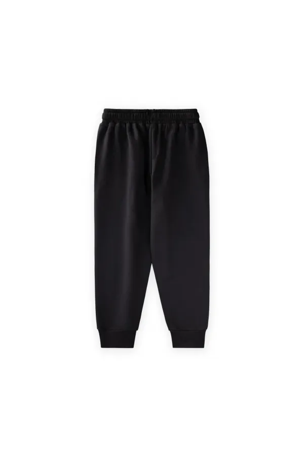 Survêtement à poches, 5-12 ans, noir