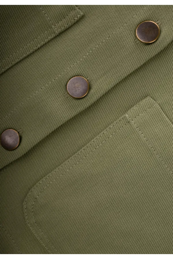 Gabardin Ceket 2-7 Yaş Olive