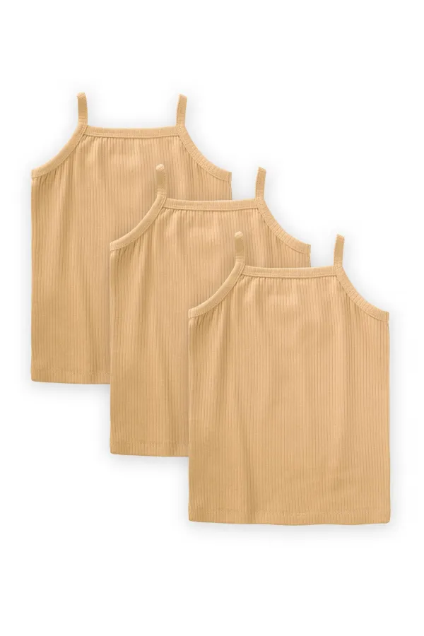 Débardeur à bretelles triples pour enfants de 2 à 9 ans